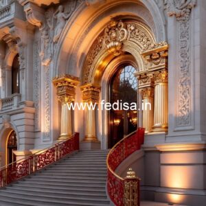 Hotel Entry Gate Design with Premium Exterior Style No-6018