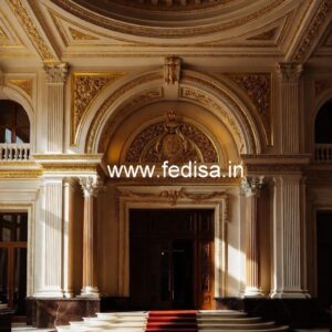 Beautiful Hotel Entrance Gate Design for Luxury Stay No-6019