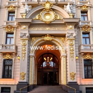 High End Hotel Main Gate Design Inspiration No-6023