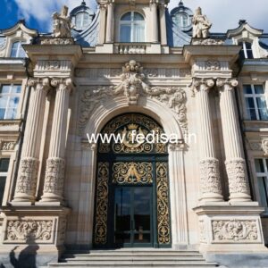 Hotel Entrance Gate Design with Royal Look No-6033
