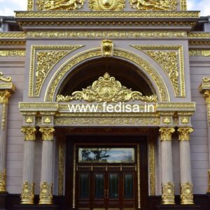 Hotel Entrance Gate Design for Modern Commercial Spaces No-6045