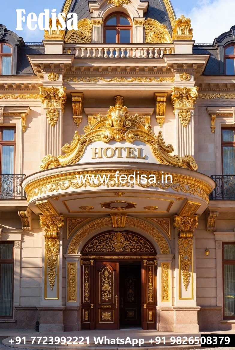 Elegant Hotel Exterior Entrance Ideas No-6060