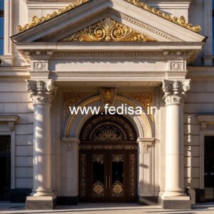 Hotel Main Entry Gate Design with Luxury Style No-6085