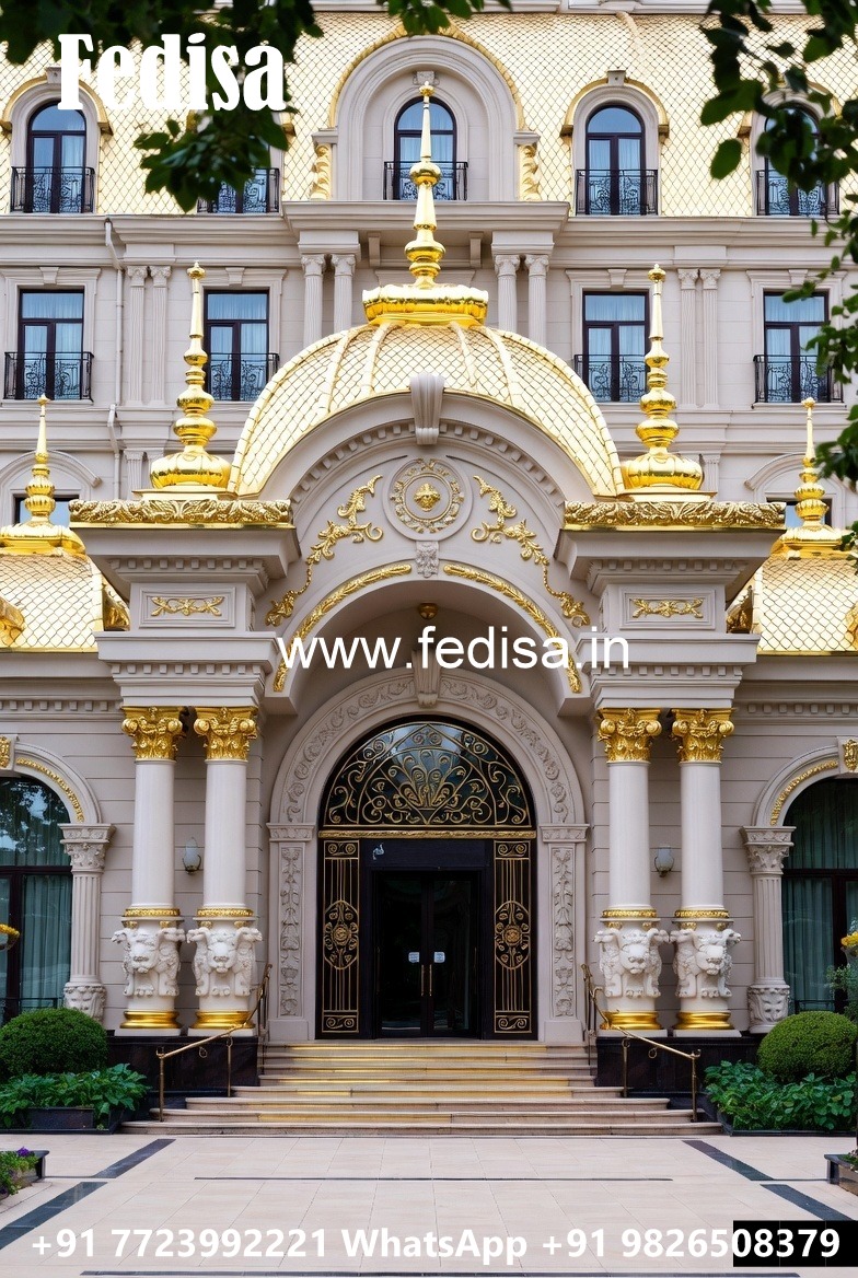 Hotel Exterior Entrance Gate Design with Grand Appeal No-6093