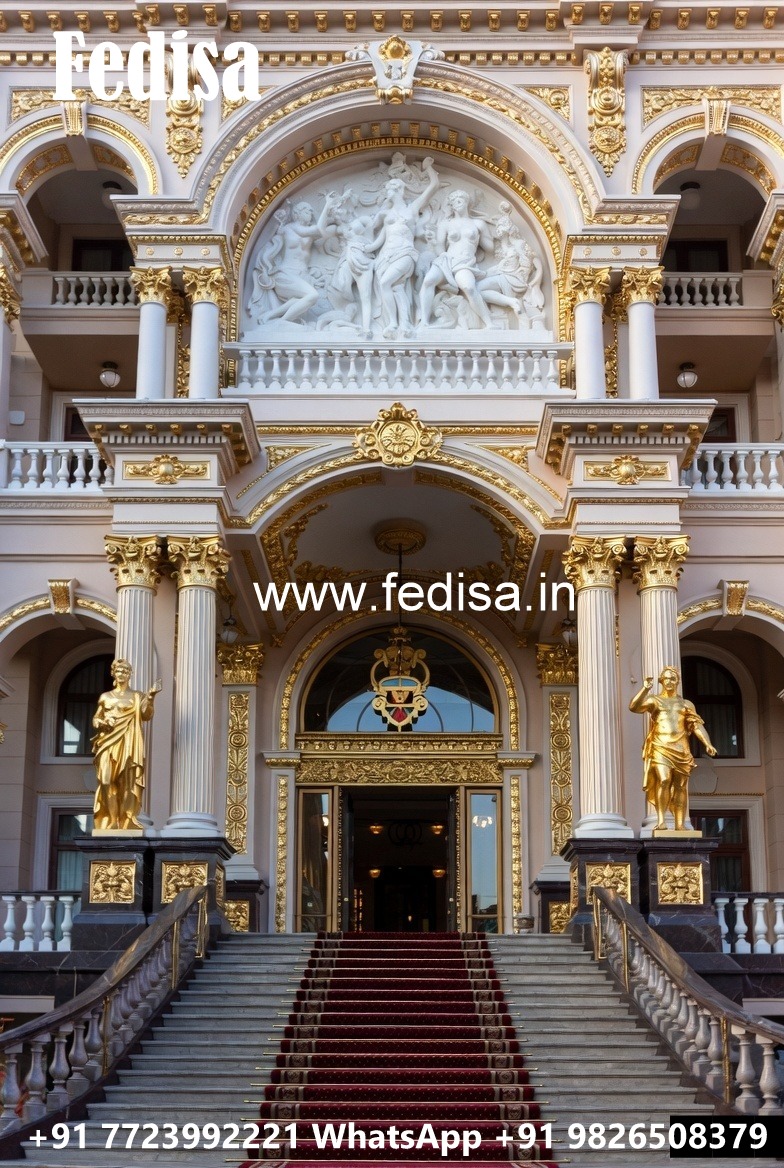 Hotel Entrance Gate Design with Premium Exterior Finish No-6097