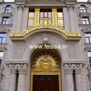 Elegant Hotel Front Gate Design with Modern Look No-6098