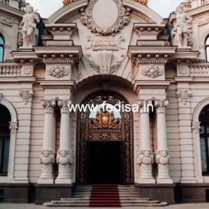 Grand Luxury Hotel Entrance Gate Design Inspiration No-6099