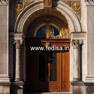 Hotel Main Entrance Gate Design for Luxury Architecture No-6100