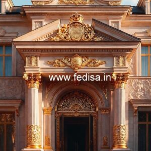 Grand Hotel Front Elevation Design Ideas No-6109