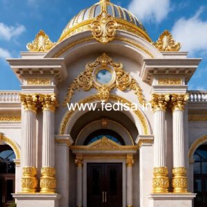 Elegant Hotel Building Elevation Design Ideas No-6117