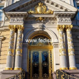 Hotel Front Elevation Design for Commercial Buildings No-6127
