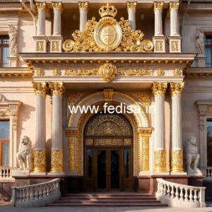 Elegant Resort Hotel Elevation Design Inspiration No-6130