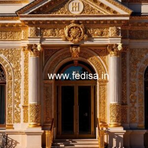 Hotel Elevation Design with Contemporary Exterior No-6141