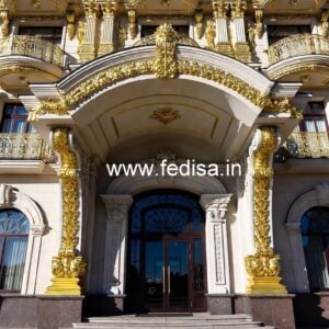 Hotel Elevation Design with Premium Materials No-6151