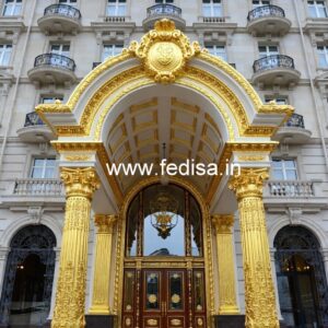Luxury Hotel Front Facade Design Inspiration No-6153