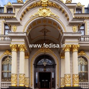 Grand Hotel Architecture Elevation Design No-6170