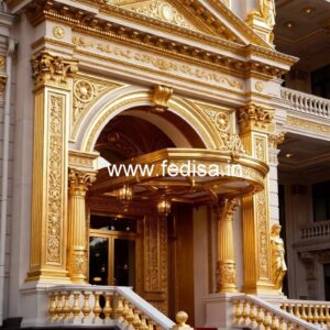 Grand Hotel Elevation Design for Luxury Stay No-6189