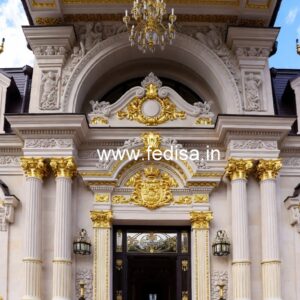 Hotel Building Front Design No-6207