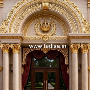 Hotel Entrance Elevation No-6219
