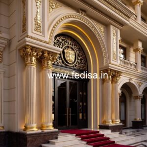 Elegant Resort Facade No-6267