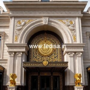 Luxury Front Elevation No-6400