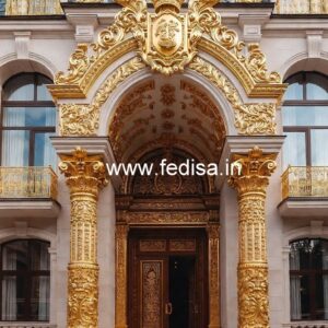 Contemporary Luxury Hotel Elevation Styles No-6406
