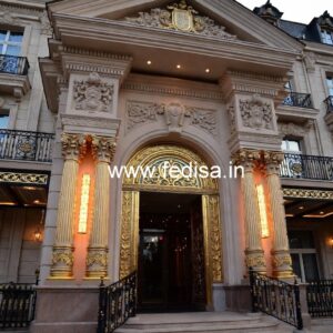 Elegant Hotel Building Elevation Ideas No-6414