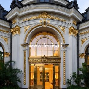 Luxury Hotel Exterior Facade Design Inspiration No-6415