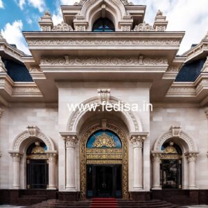 Luxury Hotel Front View Elevation Designs No-6417
