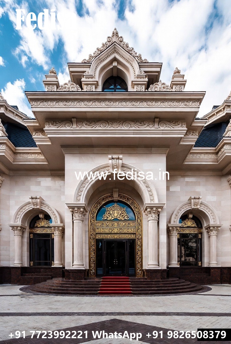 Luxury Hotel Front View Elevation Designs No-6417