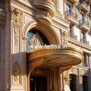 Premium Hotel Exterior with Artistic Style No-6470