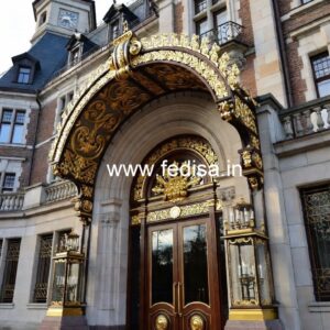 Luxury Hotel Exterior Design with Balcony No-6471