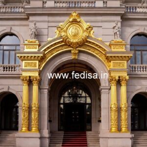 Elegant Hotel Exterior Design for Luxury Stay No-6495