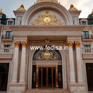 Elegant Luxury Hotel Front Architecture Ideas No-6520
