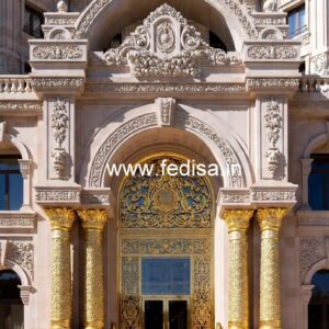 Luxury Hotel Elevation with Modern Architecture Style No-6528