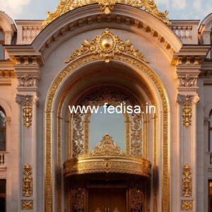 Stylish Luxury Hotel Elevation for Resorts No-6561