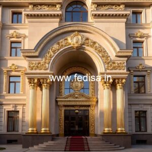 Grand Luxury Resort Front Design Inspiration No-6565