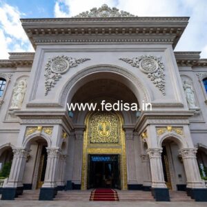 Luxury Hotel Exterior with Premium Facade Finish No-6575