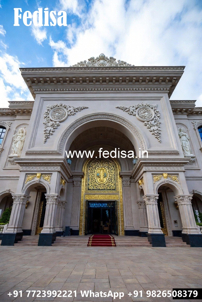 Luxury Hotel Exterior with Premium Facade Finish No-6575