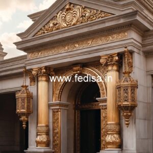 Luxury Hotel Exterior with Architectural Beauty No-6585