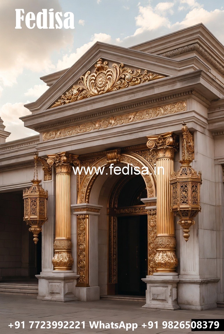 Luxury Hotel Exterior with Architectural Beauty No-6585