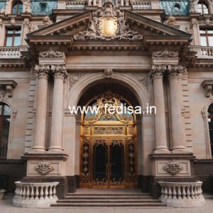 Luxury Hotel Elevation with Grand Entrance No-6589