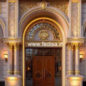 Elegant Luxury Front Facade for Hotels No-6593