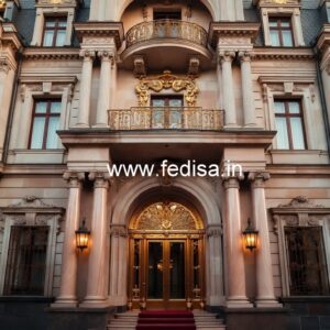 Elegant Luxury Hospitality Building Exterior No-6599