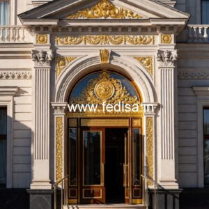 Hotel Entry Gate Design with Premium Exterior Style No-6618