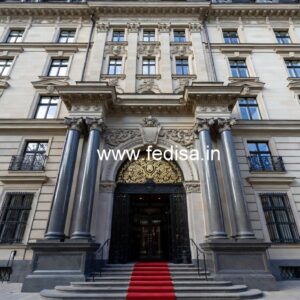 Elegant Hotel Driveway Entrance Gate Design No-6621