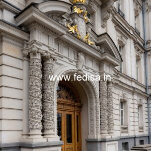 Hotel Entrance Gate Design with Contemporary Appeal No-6622
