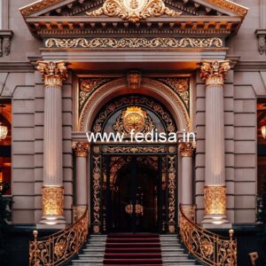 High End Hotel Main Gate Design Inspiration No-6623
