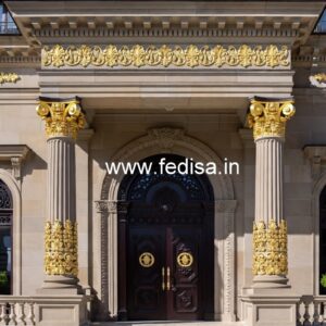 Modern Resort Entrance Gate Design for Luxury Stay No-6664