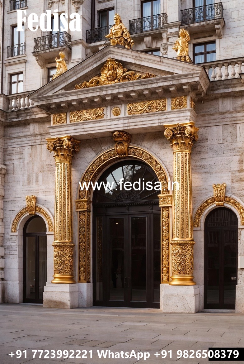 Resort Hotel Entrance Gate Design with Water Features No-6668